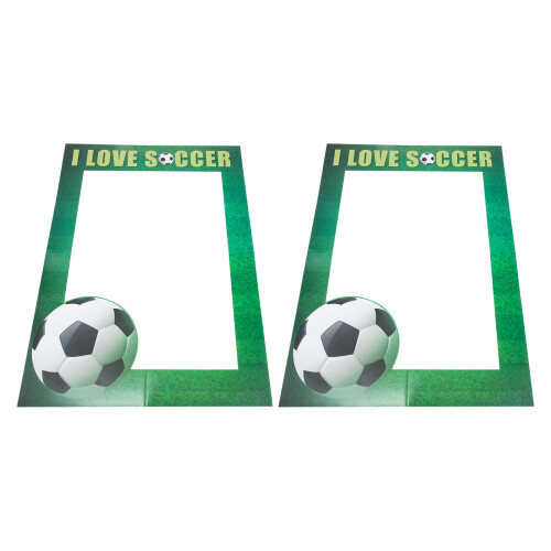 2 Pezzi Per Foto Da Calcio, Per Fotoboot 2
