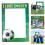 2 Pezzi Per Foto Da Calcio, Per Fotoboot 2