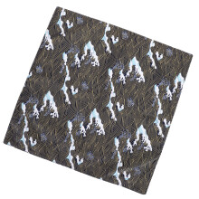 Waschbarer wasserdichter Oxford-Katzenbettbezug 43x43cm Blau-Welle