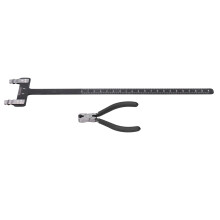 Recurve/Compound Bow Measuring Tool Aluminum Alloy T-Shaped Ruler for Archery