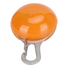 Haustier-LED-Leuchtanhänger - 3 Modi, 17 g, 5,5 x 3 x 2 cm, Orange