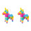 2 Stuks Kinderfeest Verjaardag Accessoires Pinata 2