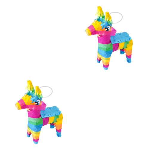 2 Stuks Kinderfeest Verjaardag Accessoires Pinata 2