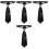 4 Stropdas Halsband Man 4