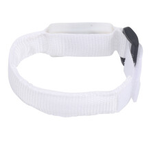 2cm LED Night Running Armband, 7-Color Adjustable Wristband with Flash Modes
