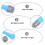 6 Stuks Speelgoedmicrofoon Microfoon Partypresent Voor Kinderen In 8