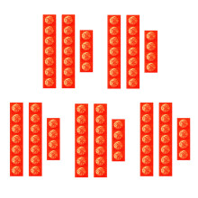 5Sets Rood Schrijven Couplet Papier Voor Chinese Nieuwjaarsfeest