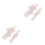 2 Paren Kant Parel Garter Met Bloemmotief 3