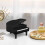 2 Stuks Plastic Piano Versiering Desktop Ornament Zwart 4