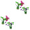 4Pcs Artificial Lotus Aquarium Ornament Assorted Tank Decor 4