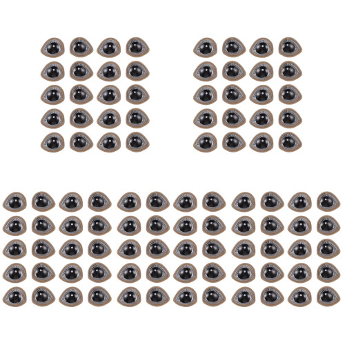 100 Stuks Diy Poppenogen Speelgoed 2