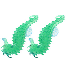 6Stk Unterwasser Ornament Seepferdchen Grün Für Aquarium