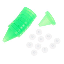 2-Pack Voeder Vis Aquariumvoer Dispenser Voederbeker Aquarium