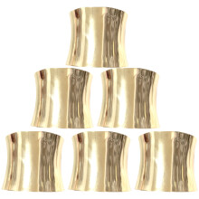 6St Aus Metall Für Hochzeit Und Abendessen (Gold)