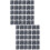 60 8 Reihen Strass Hochzeitsfeier 9