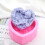 Raindrops 1pc Shaped Cake Mold Silicone Handmade Chocolate Mould Pink 11