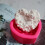Raindrops 1pc Shaped Cake Mold Silicone Handmade Chocolate Mould Pink 10