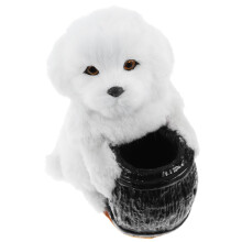 3Stk Niedlicher Hund Plüsch Stiftehalter Schreibtisch Organizer