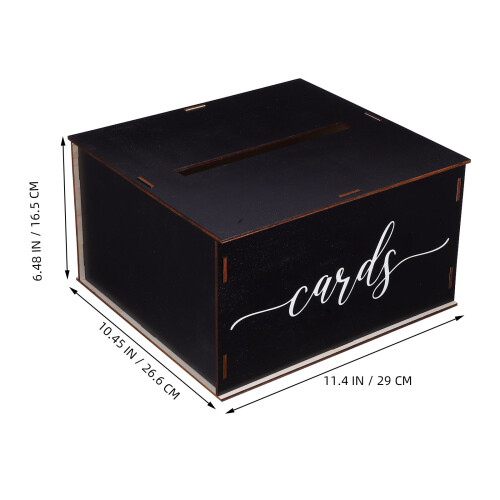 Holz Hochzeitskartenbox Für Empfangsparty Büro 2