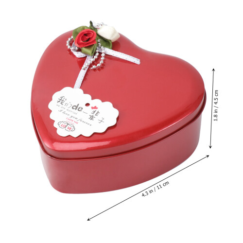 9teilige Künstliche Mit Eisenbox Rot 1