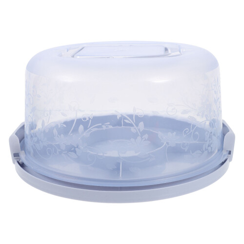 Cake Carrier Mit Deckel Und Runder Cupcake Halter 1