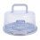 Cake Carrier Mit Deckel Und Runder Cupcake Halter 10