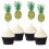 16St Ananas Cake Topper Multi Kleur Voor Feestversiering 6