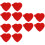 12 Valentinstag , Abendessen-Handtuchhalter 8