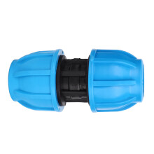 4 Stück PE-Kunststoff-Wasserrohrverbinder 25 mm auf 25 mm Gerade Verbindung
