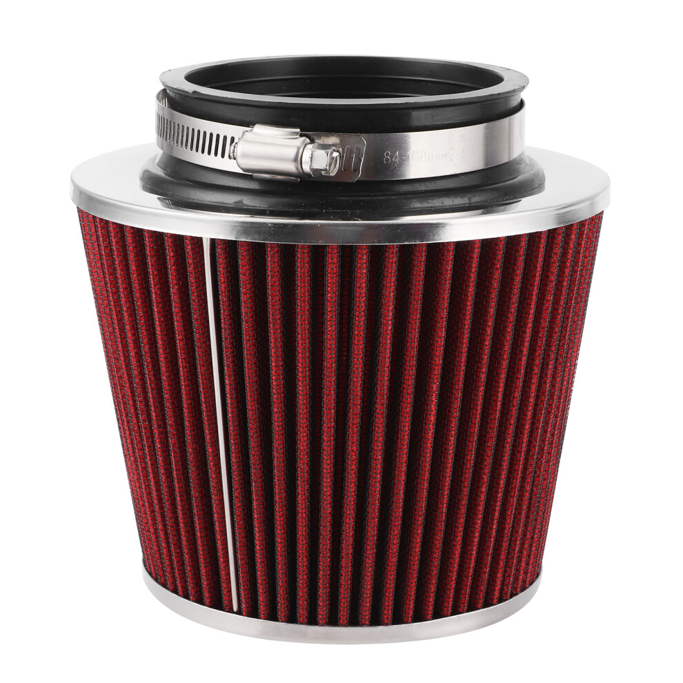 90Mm Universal Reusable Washable Air Intake Filter With Clamps 4011359584291
