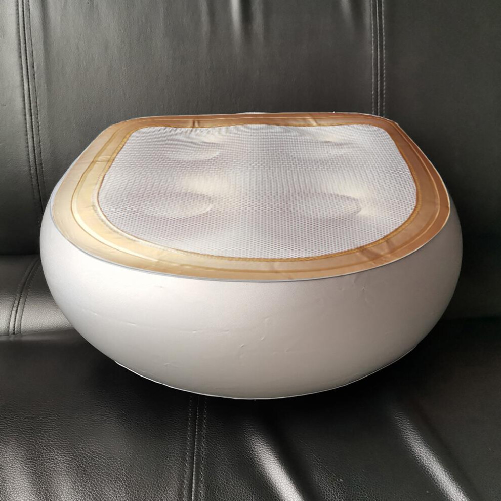 Spa Bath Pillow with Mesh Cover & Suction Cups Inflatable Hot Tub Seat 45x30cm