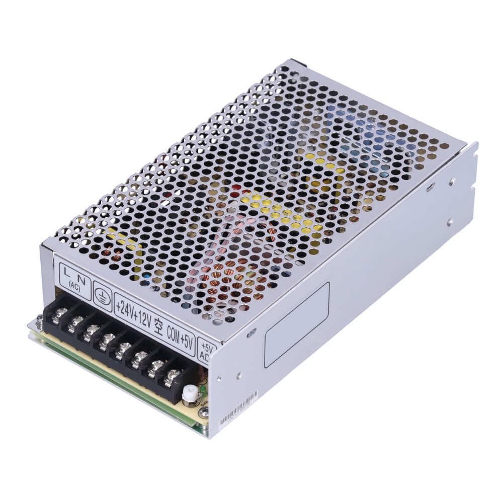 Aluminum Alloy Berm T-120D Led Driver 120W Switching Power Supply 3 Outputs 5011359592073