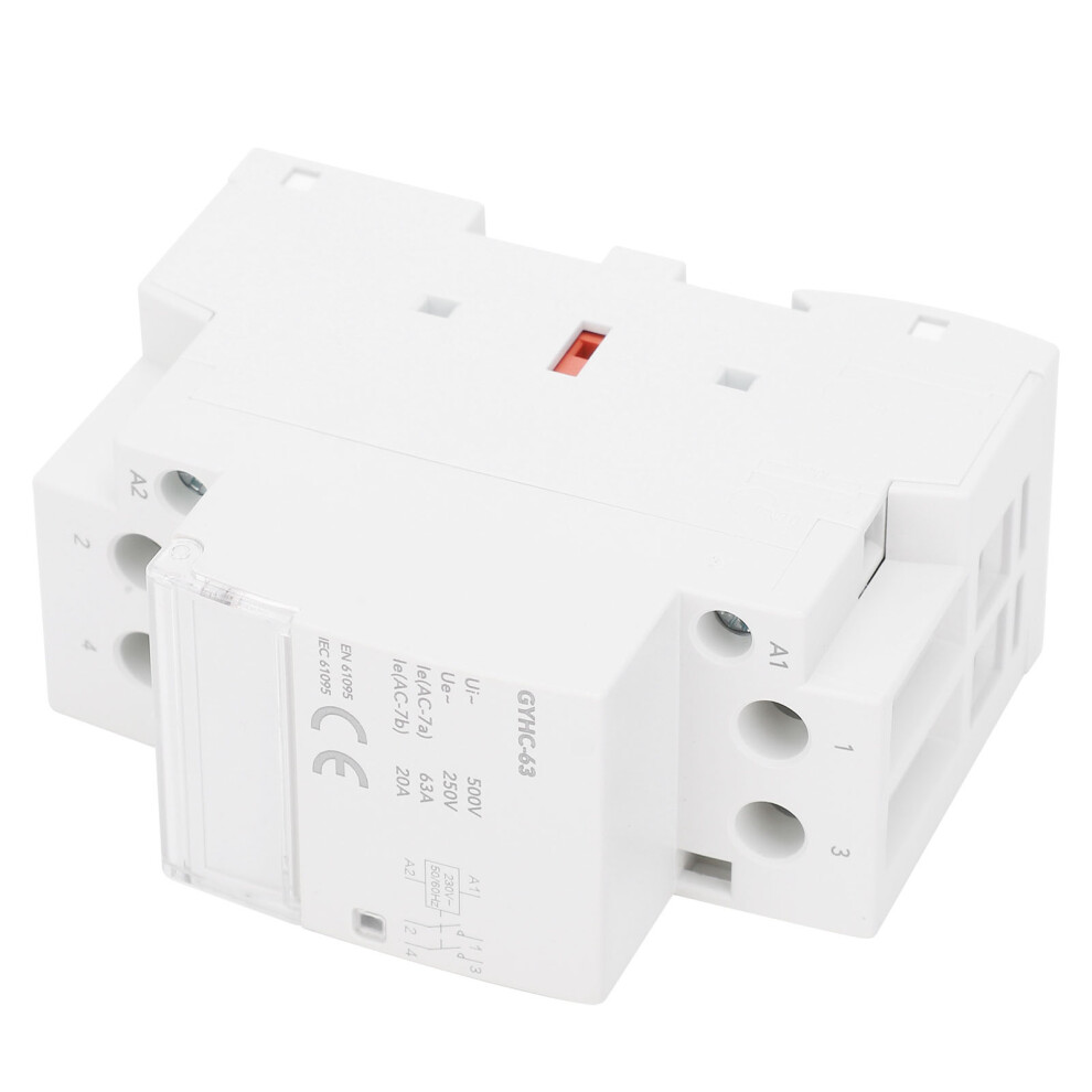 Modular Plastic Contactor 2P 63A 20A 50Hz Ip20/Ip40 Gyhc-63 7631359593290