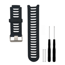 Correa de reloj silicona Garmin Forerunner 910XT Black