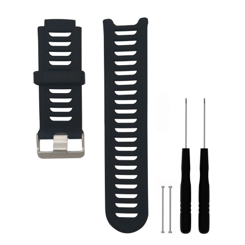 Correa de reloj silicona Garmin Forerunner 910XT Black