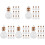 50 Stuks Mini Glazen Flessen Met 4