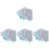 4 Dozen Vervangende Katoenen Watten Aquariumfilter 4