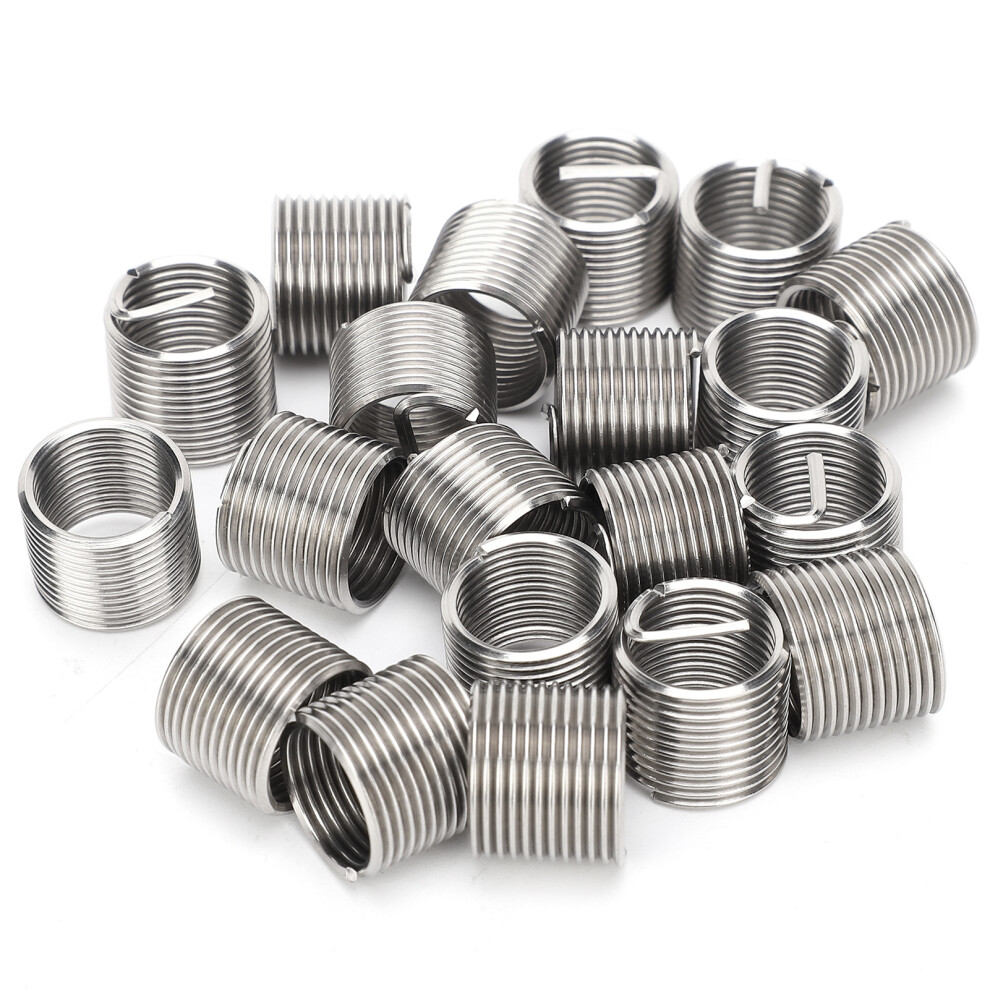 M12 X 1.25 To 1.5 Thread Conversion Sleeve 20Pcs Repair Reducer Nut Steel 4681359595216