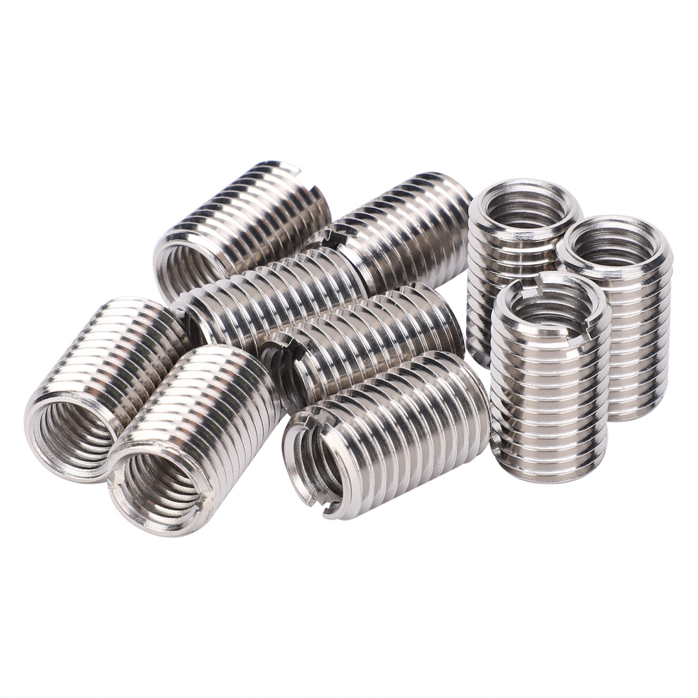 Set Of 10 Thread Inserts For Reducing Nuts Repair Tool 303 Stainless Steel 9491359595506