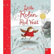 Little Robin Red Vest by Jan Fearnley Paperback Book