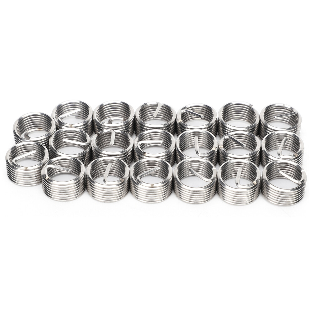 20Pcs M12 X 1.25 Sus304 Thread Repair Sleeve & Nut Kit 7891359596190