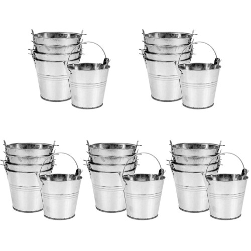 25 Eisen Blumenkübel Für 1