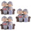 3 Sets Liebende Ältere Paarfigur Ehemann Ehefrau Valentinstagsgeschenk 9