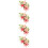 4 Sets Blumen Brosche Armband Corsage 8