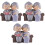 3 Sets Liebende Ältere Paarfigur Ehemann Ehefrau Valentinstagsgeschenk 5
