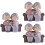 3 Sets Liebende Ältere Paarfigur Ehemann Ehefrau Valentinstagsgeschenk 8