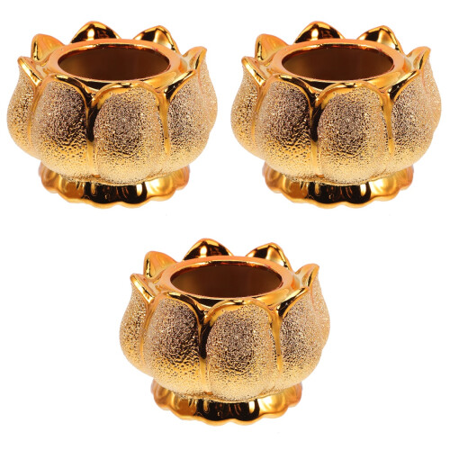 3Stk Blumenform Keramik Räucherstäbchenhalter Aromatherapie 2