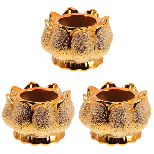 3Stk Blumenform Keramik Räucherstäbchenhalter Aromatherapie 1