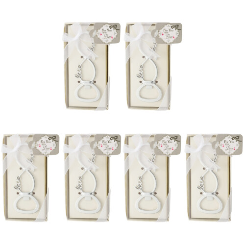 6 Flaschenöffner Hochzeitshelfer 2