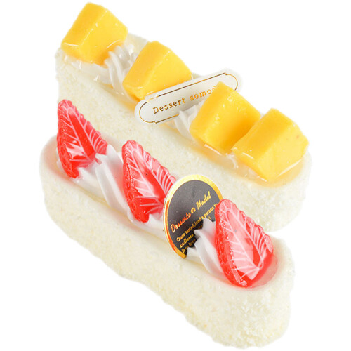 2Stk Simulierte - Und Joghurtkuchenmodelle Für Dessert 2
